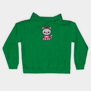 Meowy Christmas! Kids Hoodie